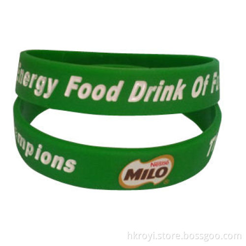 Promotional Silicone Wristbands with Customized Logos